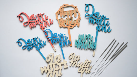 Oferta - set La multi ani - 14 piese