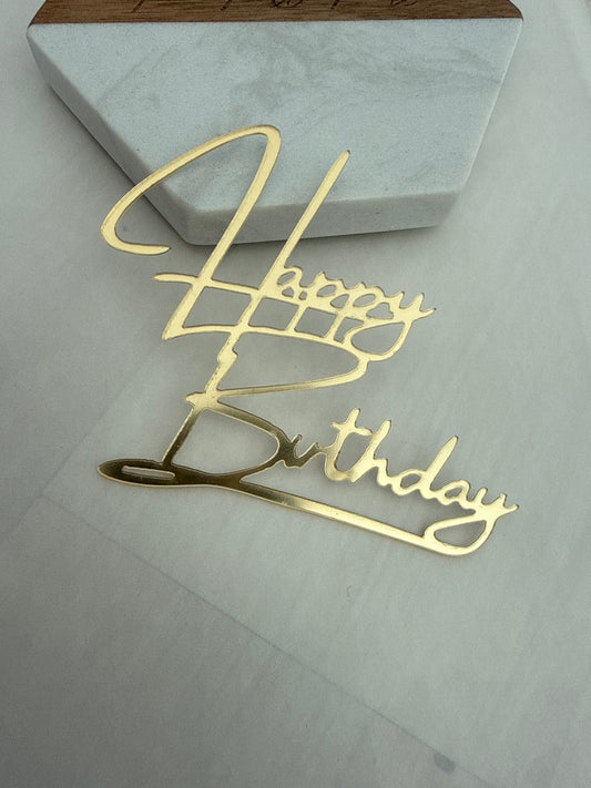 Happy Birthday  - caligrafic 5