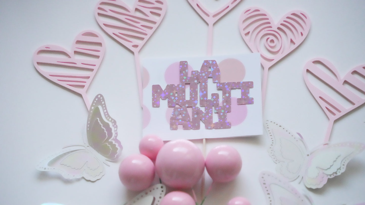 Special Candy - Set - La multi ani Pink Fluturi