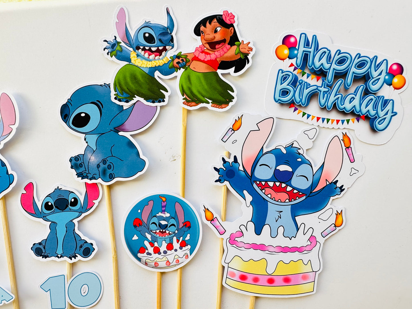 Stitch - Happy Birthday