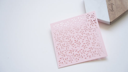 Sablon/Stencil  - Flower
