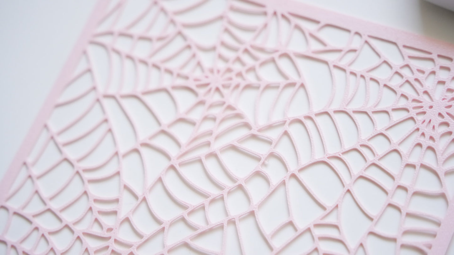 Sablon/Stencil  - Panza de paianjen spider