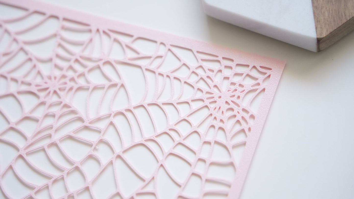 Sablon/Stencil  - Panza de paianjen spider