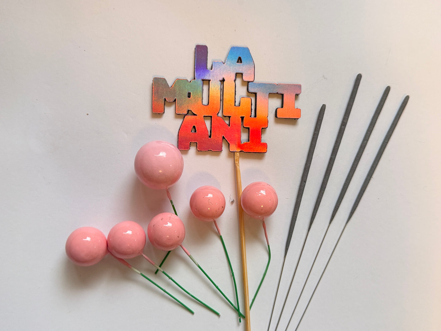 Set aniversar - Roz lucios