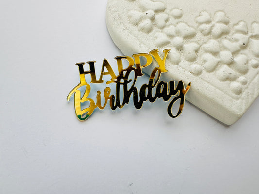 Happy Birthday - Auriu - Clasic