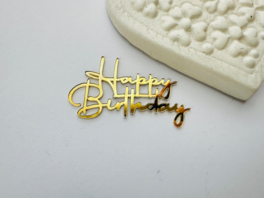 Happy Birthday - Auriu - Delicate