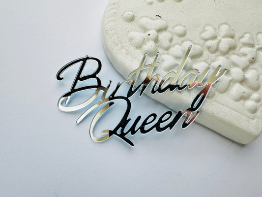 Birthday Queen - Argintiu - Boldy