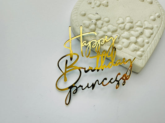 Happy Birthday Princess - Auriu - Delicate