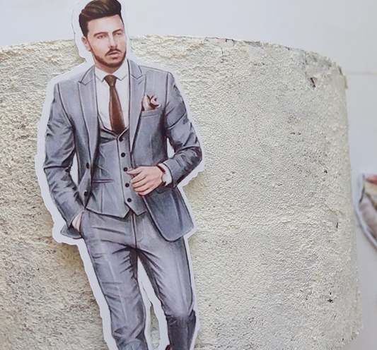 Margine - Gentleman grey suit