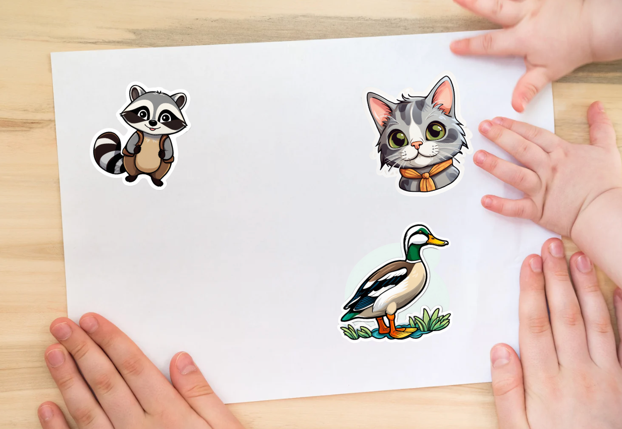 Sticker - set - Animals