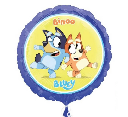 Balon - Bluey - cerc Bingo