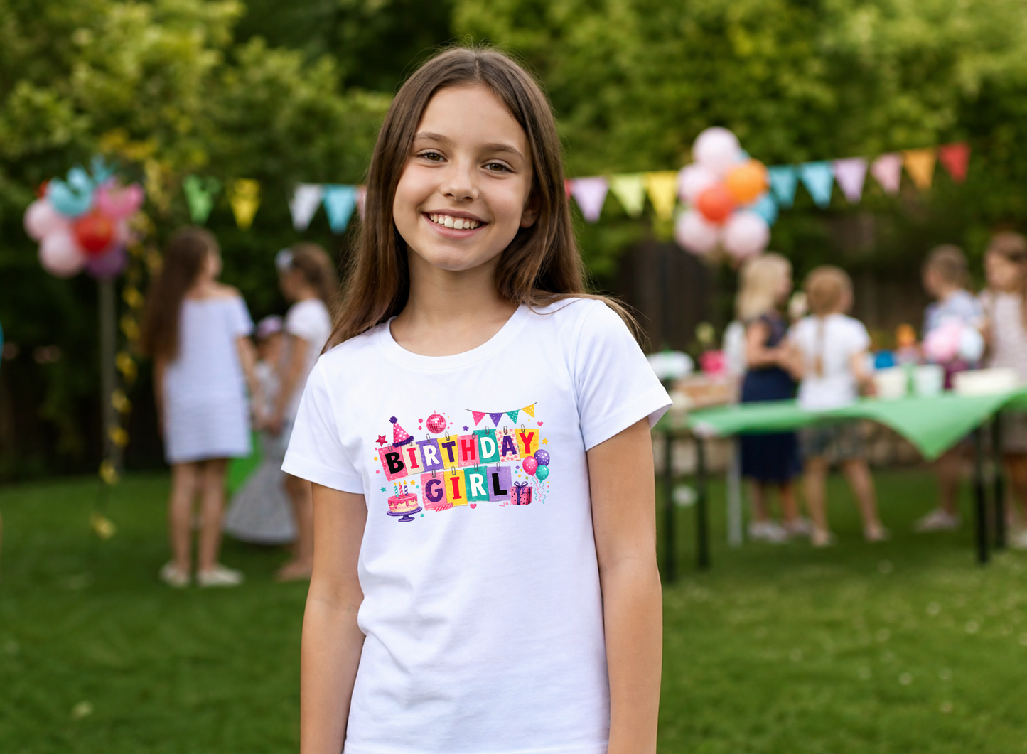 Gift Box - Tricou Birthday Girl - balloon