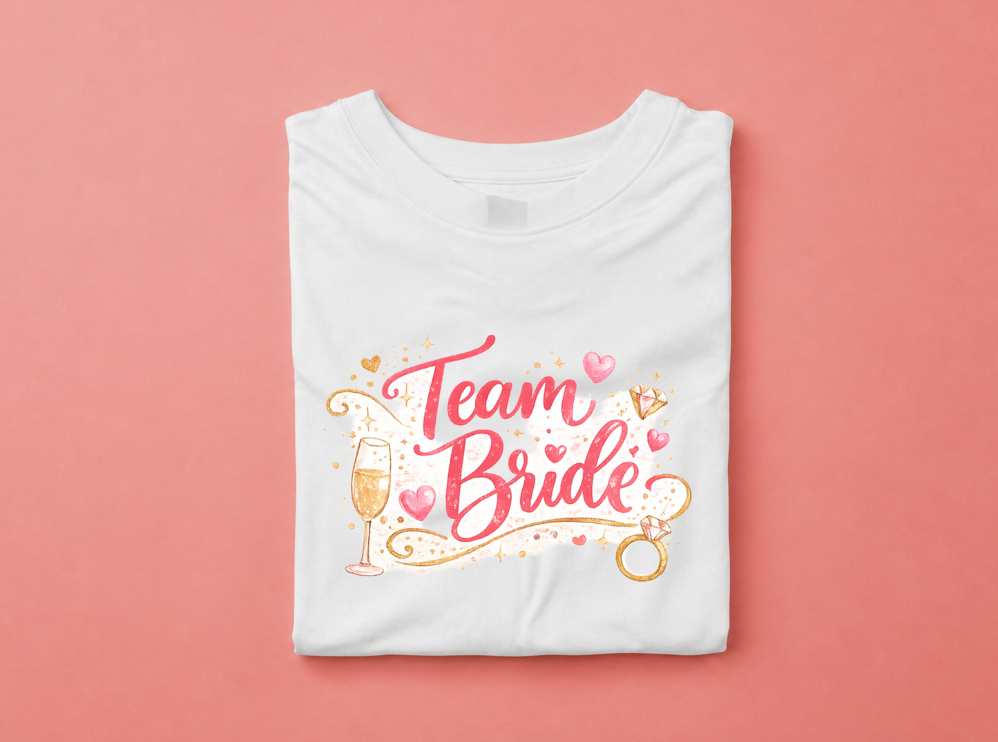 Gift Box - Tricou Team Bride