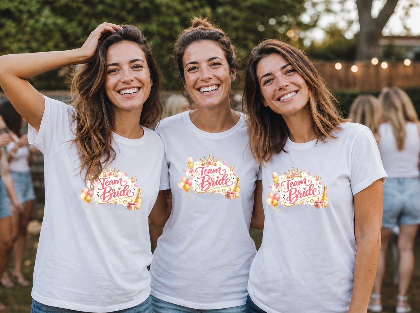 Gift Box - Tricou Team Bride - Cup