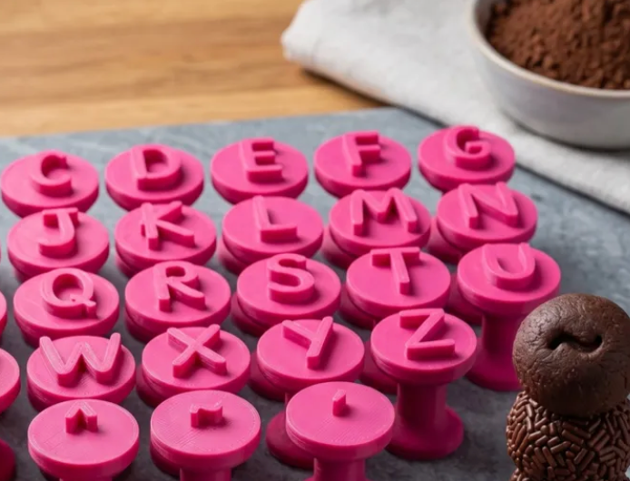 Special Candy - Set - Stampile alfabet - litere mari