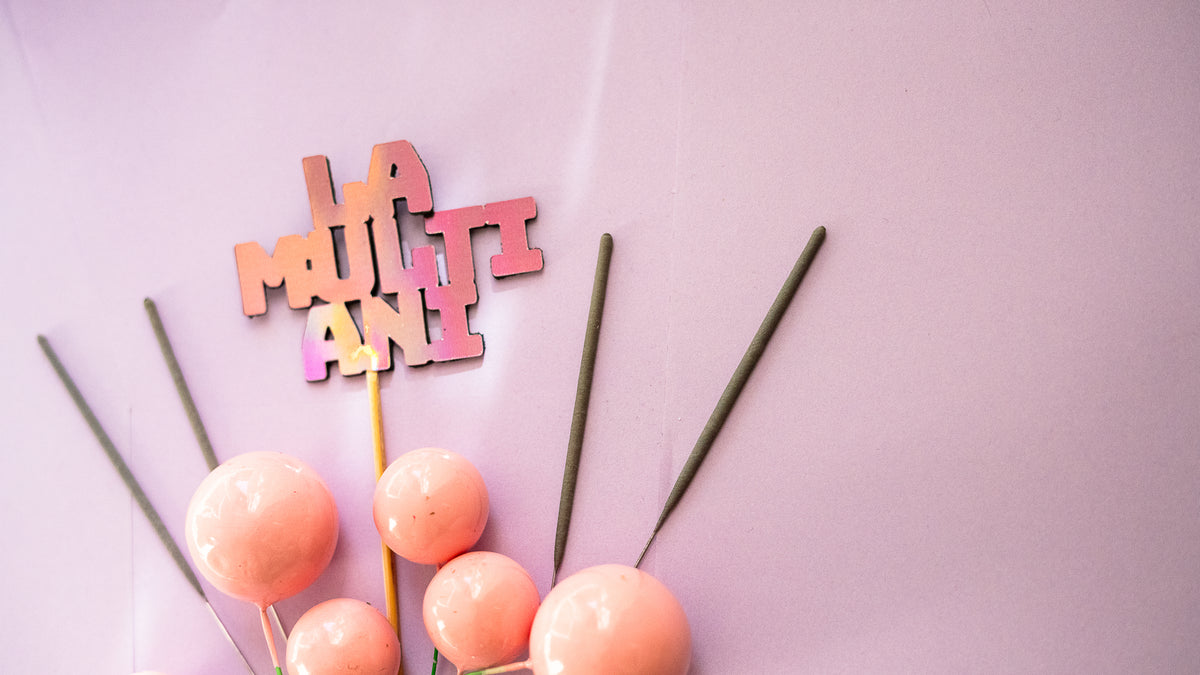 Set aniversar - Pink